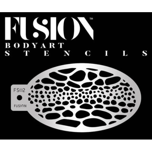 Fusion Stencils, Spot Animal Print (FS02)